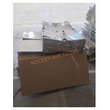 Black 10 light chandelier and more unopened boxes