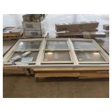 107 1/2 x 61 ANDERSEN Triple Window, broken