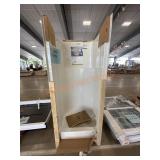 Aquatic AcrylX 1 Piece Shower White 32in x 32in x