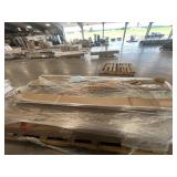 72x80 clear glass door, 12ï¿½x12 fixed shelf