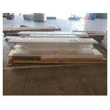 Vinyl fence kit