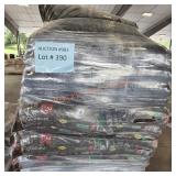 Skid of vigoro brown mulch