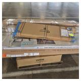 Barndoor,storage cabinet, stainless steel shelves