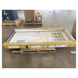 36x80 9-Lite  2-Panel Fiberglass Exterior Door