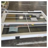 Jeldwen 60 x 82 double sliding door