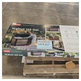 Reter 165 gal. Outdoor storage bin walnut
