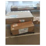70" ceiling fan and more unopened boxes
