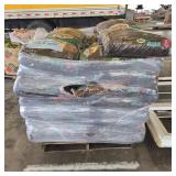 Pallet lot of vigoro brown mulch