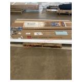 Lifeproof Flooring(Hickory), White Folding Closet