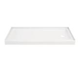 Delta Classic Alcove Shower Pan, Right Drain