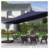 12 ft Square Patio Umbrella frame only, no cover