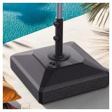 Purple Leaf Patio Umbrella Base 154 lbs