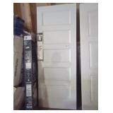 80" x 30" White Panel Door