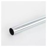 72 in. W chrome Heavy-Duty Steel Hanging Rod