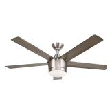 Merwry 52 in. LED Ceiling Fan with Light