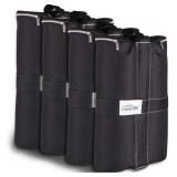 Goutime Canopy Weights Set of 4, 160lbs Black
