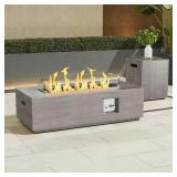 42 in. Propane Fire Pit Table, 50k BTU