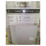 Vissani 7 cu ft chest freezer