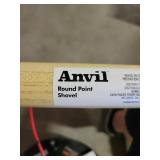 Anvil Round Point Shovel