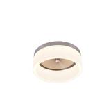 7.85 in 12W Brushed Nickel Ceiling LED Mount