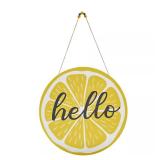 H13.7 INCH WOOD GARDEN Decorative Sign