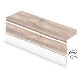 2 Pack Chiffon Lace Oak Vinyl Stair Tread Kit