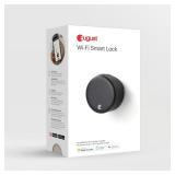 August Home Matte Black Wi-Fi Smart Lock