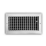 Box Lot of 12x6 in. 1-Way Steel Register, White