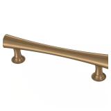 Drum 3-3/4 in. Champagne Cabinet Pull