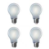 LED Filament A19 Bulb 60W Eq (4-Pack)