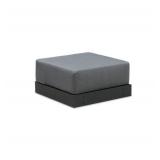 Purple Leaf Patio Ottoman