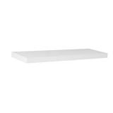 24 in. L Slim Floating White Shelf