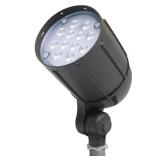(4) 12W Line Voltage Bronze LED Flood Light