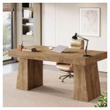 BYBLIGHT Moronia 55 in. Executive Desk