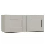 Shaker 30W x 12D Wall Cabinet Dove Gray