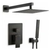 Povucky 12-in Shower System, 2-Spray ORB