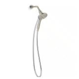 Claro 3-Spray Shower Head Brushed Nickel