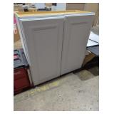 Bathroom/Kitchen Cabinet 29.5"W x 12"D White