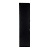 8 in. x 34 in. Matte Black Kick Plate