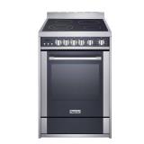 24 in. 2.2 cu ft 4-Burner Electric Range SS