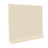 Color Almond Vinyl Covebase 4 ft. L Dryback