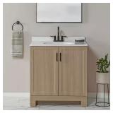 Oakley 31-in Single Sink Vanity + Top