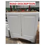 (DAMAGED) Glacier Bay 30" Cabinet