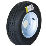 4.80-8 4PR LRB 5 Lug On 8x3.75 White Wheel