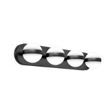 Baldric 27-In. 4-Light Black LED Vanity Bar