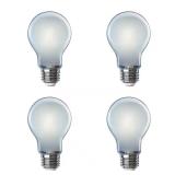 LED Filament A19 Bulb 60W Eq (4-Pack)
