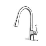 Clare Single-Handle Pull-Down Faucet Chrome