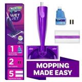 Swiffer WetJet with Refill, Unscented + 5 Pads