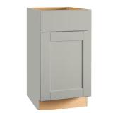 Shaker 18x24x34.5 in Dove Gray Cabinet
