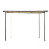 Solano 10 ft W x 6 ft L Steel Patio Awning